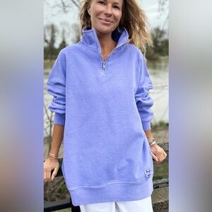 Sloppy Joe Diana Zip Neck in Soft Lilac Size 1